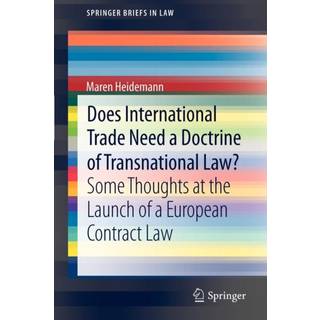 Does International Trade Need a Doctrine of Transnational Law?