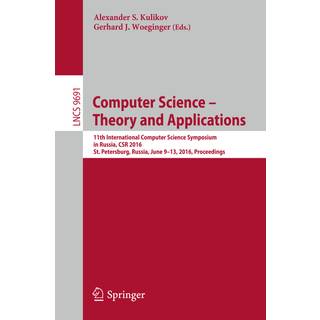 Computer Science – Theory and Applications