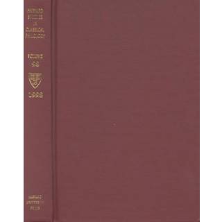 Harvard Studies in Classical Philology, Volume 98