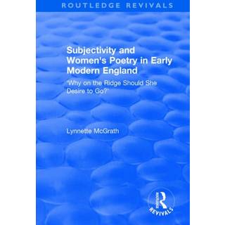 Subjectivity and Women's Poetry in Early Modern England