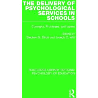 The Delivery of Psychological Services in Schools