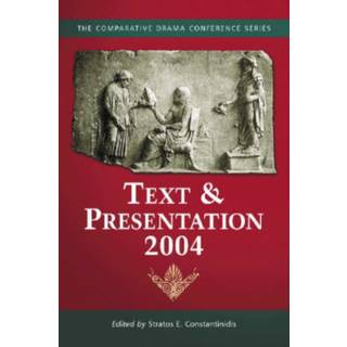 Text & Presentation, 2004