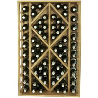 Winerex CARLO - 68 flasker - Hvidbejdset fyr