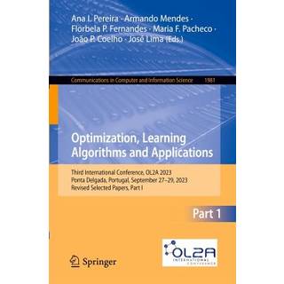 Optimization, Learning Algorithms and Applications
