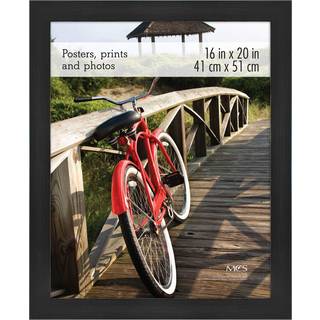 MCS Museum Poster Frame 16x20 Onyx Vertical & Horizontal Wall Hanging Large Picture Frame til fotosplakater og kunsttryk (1-pack)