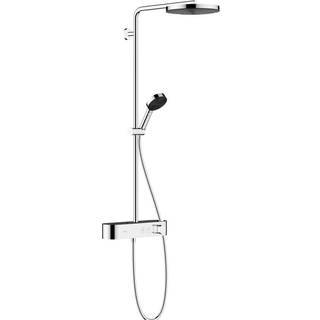 Hansgrohe Pulsify S Showerpipe 260 1jet med ShowerTablet Select 400 i krom