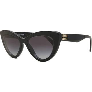 Miu Miu MU04YS 1AB5D1 54 Solbriller Kvinder Black - Black - 54mm