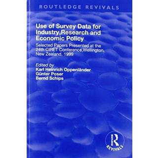 Use of Survey Data for Industry, Research and Economic Policy
