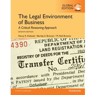 Legal Environment of Business, The, Global Edition