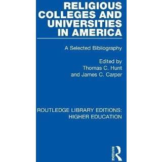 Religious Colleges and Universities in America