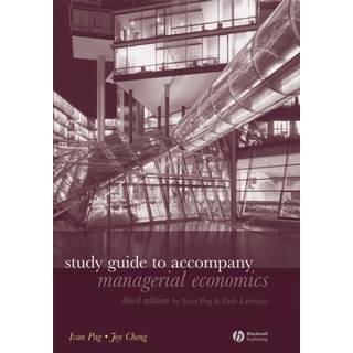 Study Guide to Accompany Managerial Economics