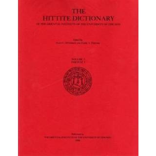 Hittite Dictionary of the Oriental Institute of the University of Chicago Volume L-N, fascicle 3 (miyahuwant- to nai-)