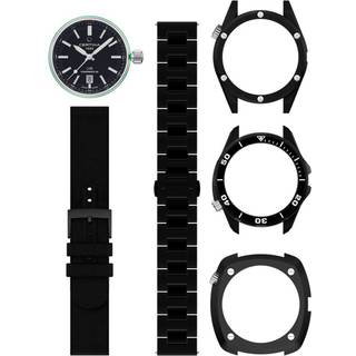 Certina DS+ Black Edition C0414073905100 - Herre - Analog - Automatisk - Stainless steel - Safirglas