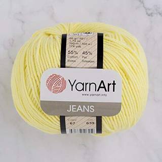 55% bomuld 45% akrylgarnart Jeans Sport garn 1 Skeinball 50 Gr 174 yds (67)
