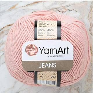 55% Bomuld 45% Akryl Yarnart Jeans Sport Yarn 1 Skeinball 50 Gr 174 yds (83)