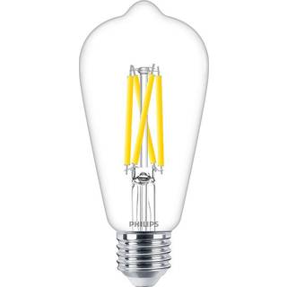 E27 - Philips Warm Glow LED Edison Pære 5.9W - 806lm - CRI:90+