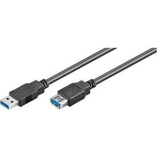 GOOBAY USB 3.0 Verl AA 500 SCHWARZ 5m