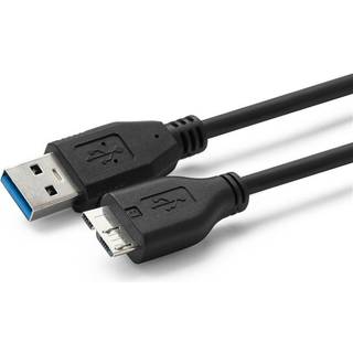 USB 3.2 Gen 1 kabel (Type A - Micro type B) | 3 meter | PRIS-MATCH