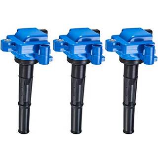 Ena Sæt med 3 Blue Ignition Coil Pack 3.4 Kompatibelt med Toyota 1996-2002 4Runner 1995-1998 T100 1995-2004 Tacoma 2000-2004 Tundra 3.4L spoler U