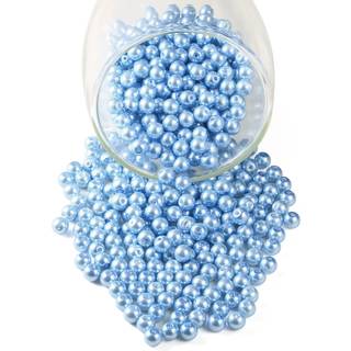 Youluo 200pcs glas perleperler rundt perleperler Tjekkisk lille satin glans fyldstofafstandsspacer perle perle perler til smykker, der fremstille