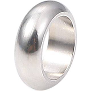 BEADIA Afstandsperler i rustfrit stl 6x2 mm Rondelle Lse Charm Caps Perler til DIY smykker fremstilling 100 stk med 4 mm hul