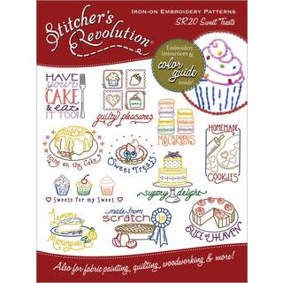 Tante Marthas Stitchers Revolution Iron-on overf?rer-s?de godbidder