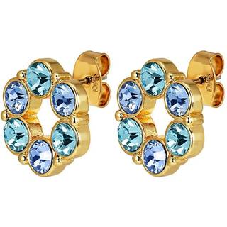 DYRBERG/KERN URSULA ØRERING 440073 (Gold, Blue, ONESIZE)