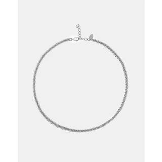 Gemma halskæde rhodium