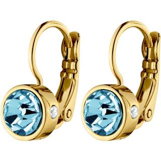 DYRBERG/KERN MADU ØREHÆNGERE 352265 (Gold, Blue, ONESIZE)