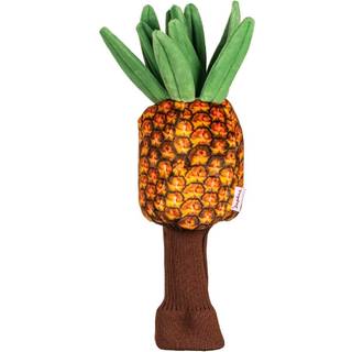 DAPHNES PINANEAPPLE DRIVER HEADCOVER | Premium Driver Headcovers | Sjove golfklub d?kker | Stilfuld beskyttelse af dine klubber | M?nds golfudsty