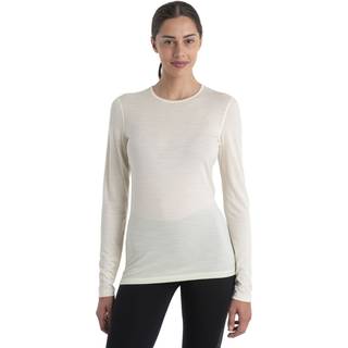 Icebreaker Women's 200 Oasis L/S Crewe Merino undertøj Damer størrelse XL farve grå