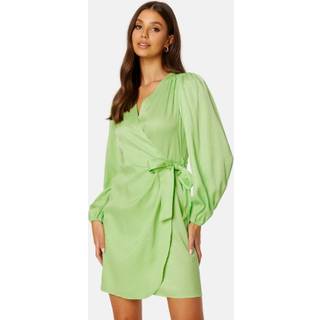 Stine LS Short Wrap Dress