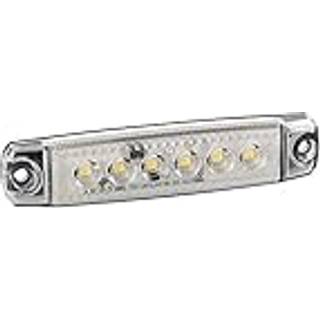 Sidemarkeringslygte LED (SMD) Hvid - 12V/24V - 1 stk.