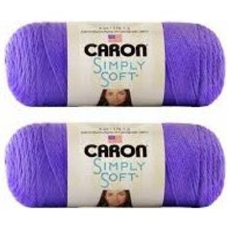 Bulk Køb: Caron Simply Soft Garn Solid (2-Pack) (drue)