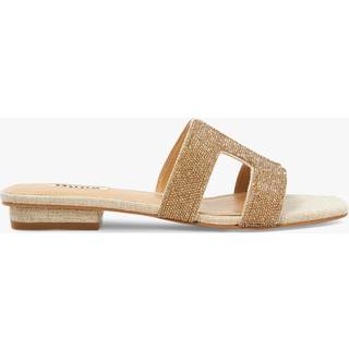 Dune London Dune London Gold Loupe Smart Slider Sandals