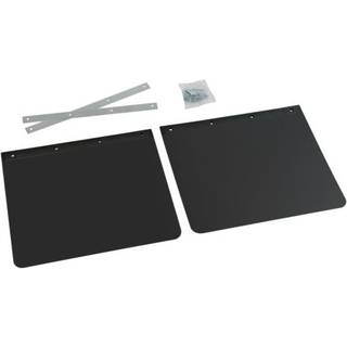 Stænklapper lastbil 2 stk. - Universal sort PVC - 40x30 cm