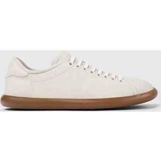 Campertil mænd. K100974-001 Pelotas Soller hvide træningssko i læder (42), Fast, Blonder, Casual