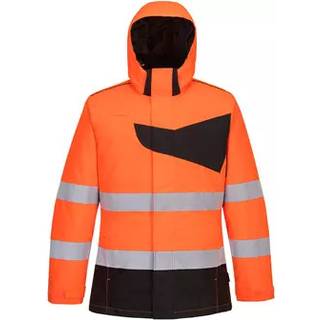 PW2 hi-vis vinterjakke - Gul/Sort (Størrelse: XL)