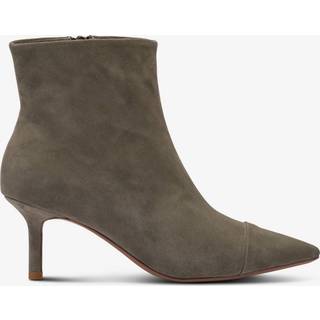 Højhælede Støvler, Warm Grey, 41