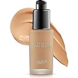 Frankie Rose Cosmetics Matte Perfection Foundation Makeup - Langvarig fugtfundament til semi -matte finish - Foundation Fuld dækning for alle hud