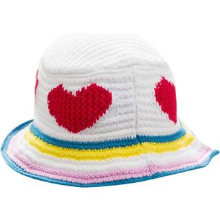 Stella McCartney Kids Knit canvas bucket hat - multicoloured - L