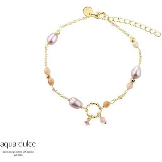 KOI ROSE PEARL BRACELET | GOLDEN