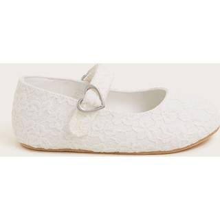 Monsoon Monsoon Natural Baby Lace Walker Shoes and Bando