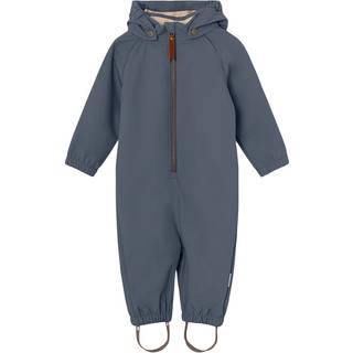 Mini A Ture Arno Softshell-overall Ombre Blue 2 Y  Blå  2 år  Unisex
