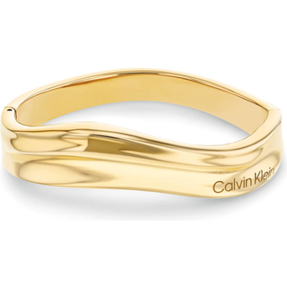 Calvin Klein 35000642 Damen-Armreif Edelstahl Goldfarben Elemental