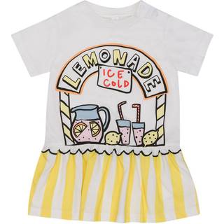 Stella McCartney Kids Baby printed striped cotton dress - multicoloured - M 9