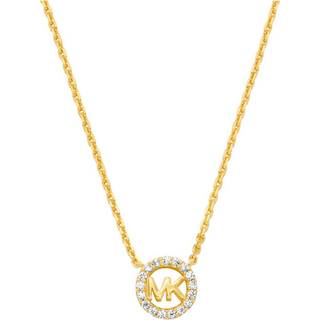 Michael Kors Premium Necklace Halskæde 18 kt. Forgyldt Sølv MKC1726CZ710 - Dame - 925 Sterling Silver