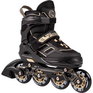 NA14174 A SORT OG BEIGE STØRRELSE. L (39-42) NILS EXTREME INLINE SKATES