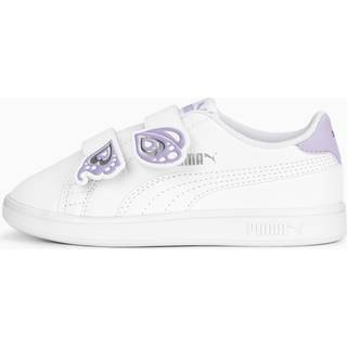 Puma Smash v2 Butterfly AC Sneakers Kids, White, Size 35, Shoes - Silver - 35
