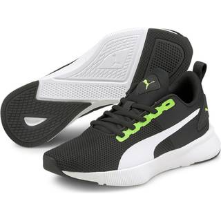 Puma Flyer Runner Youth Trainers, Green, Size 37, Shoes - Black - 37